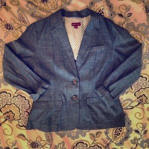 Merona Chambray Blazer